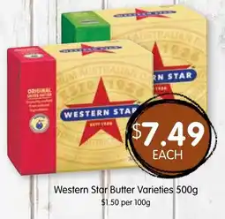 Spudshed Western Star Butter Varieties offer
