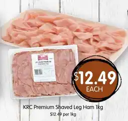 Spudshed KRC Premium Shaved Leg Ham offer