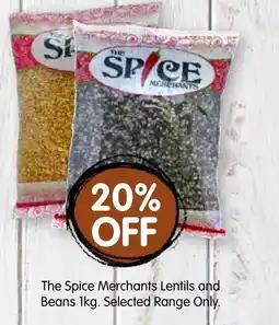 Spudshed The Spice Merchants Lentils and Beans offer
