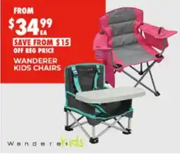 BCF Wanderer Kids Chairs offer