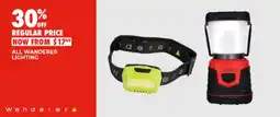 BCF Wanderer Lighting offer