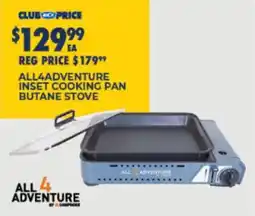 BCF All4Adventure Inset Cooking Pan Butane Stove offer