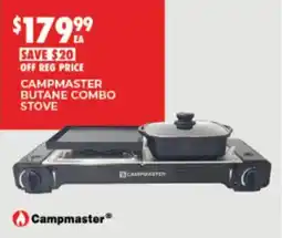 BCF Campmaster Butane Combo Stove offer