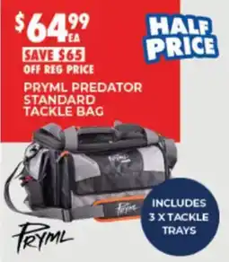 BCF Pryml Predator Standard Tackle Bag offer