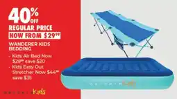 BCF Wanderer Kids Bedding offer