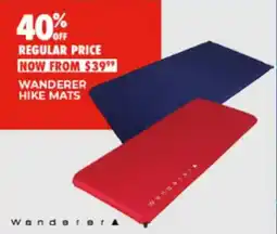 BCF Wanderer Hike Mats offer