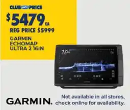 BCF Garmin Echomap Ultra 2 16in offer