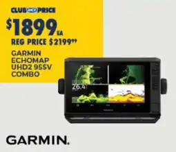 BCF Garmin Echomap UHD2 95SV Combo offer