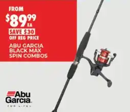 BCF Abu Garcia Black Max Spin Combos offer