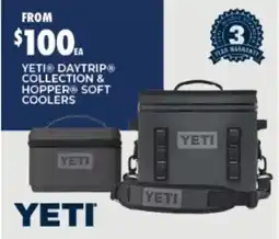 BCF Yeti Daytrip Collection & Hopper Soft Coolers offer