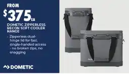 BCF Dometic Zipperless Recon Soft Cooler Range offer