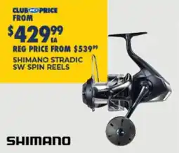 BCF Shimano Stradic SW Spin Reels offer