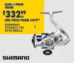 BCF Shimano Stradic FM Spin Reels offer