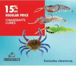 BCF Chasebaits Lures offer