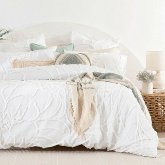 Pillow Talk Elowen Quilt Cover Set by Habitat offer