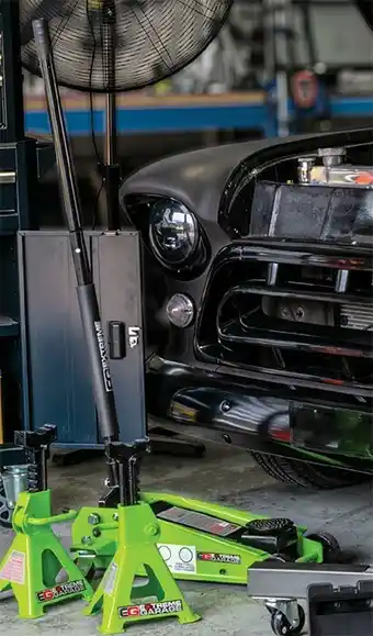 Autobarn Extreme Garage 2000KG Hydraulic Workshop Jack Limited Neon Green Edition offer
