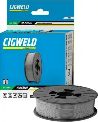 Autobarn Cigweld Weldskill Gasless Wire Roll 0.8mm X 0.9KG offer