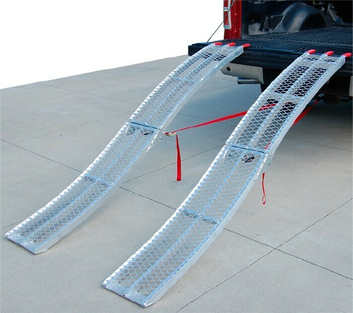 Rough Country 340KG S Bend Aluminium Folding Loading Ramp offer at Autobarn