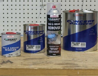 Autobarn Concept Paints Wax & Grease Remover offer