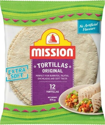 IGA Mission Tortillas 8-12 Pack Selected Varieties offer