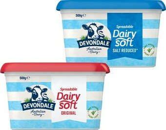 IGA Devondale Butter Spread 500g Selected Varieties offer