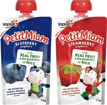 IGA Yoplait Petit Miam Squeezie Yoghurts 70g Selected Varieties offer