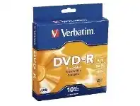 Officeworks Verbatim DVD-R 4.7GB 16x Spindle 10 Pack offer