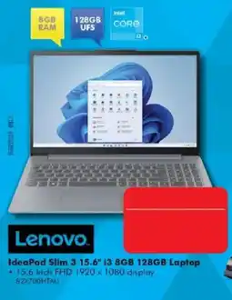 The Good Guys Lenovo IdeaPad Slim 3 15.6" i3 8GB 128GB Laptop offer