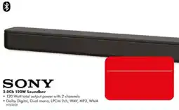 The Good Guys Sony 2.0Ch 120W Soundbar offer