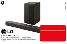 The Good Guys LG 3.1Ch 340W Soundbar offer