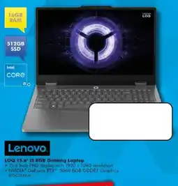 The Good Guys Lenovo LOQ 15.6" i5 8GB Gaming Laptop offer