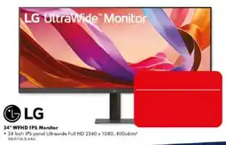 The Good Guys LG 34 WFHD IPS Monitor offer