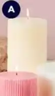 Spotlight Unscented Pillar Candle offer