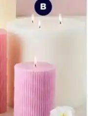 Spotlight Unscented Pillar Candle offer