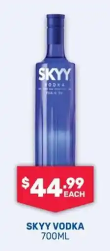 Bottlemart Skyy Vodka offer