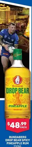 Bottlemart Bundaberg Drop Bear Spicy Pineapple Rum offer