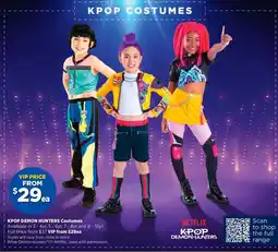 Spotlight KPOP DEMON HUNTERS Costumes offer