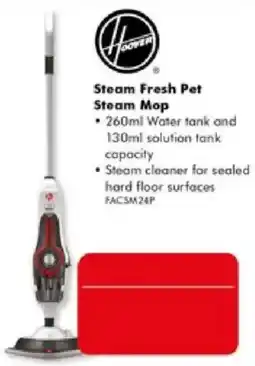 The Good Guys Hoover Steam Fresh Pet Steam Mop offer