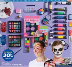 Spotlight BYs Face Paint offer