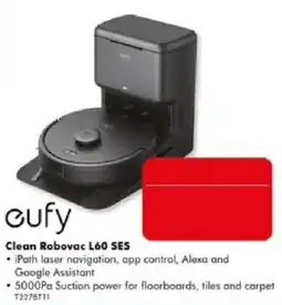 The Good Guys eufy Clean Robovac L60 SES offer
