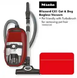 The Good Guys Miele Blizzard CX1 Cat & Dog Bagless Vacuum offer