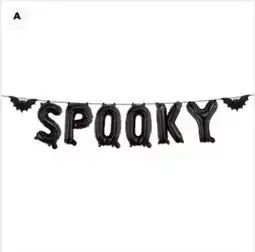 Spotlight Spooky Balloon Banner offer