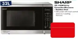 The Good Guys Sharp 32L 1100W Airfry Convection Microwave offer