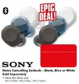 The Good Guys Sony Noise Cancelling Earbuds offer