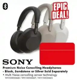 The Good Guys Sony Premium Noise Cancelling Headphones offer