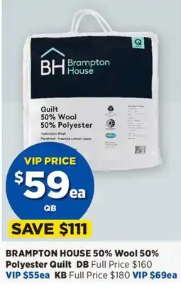 Spotlight BRAMPTON HOUSE 50% Wool 50% Polyester offer