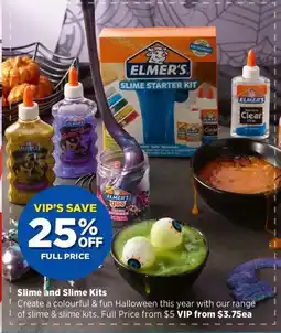 Spotlight Elmer's Slime Starter Kit offer