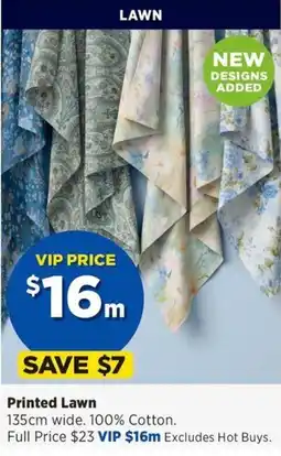 Spotlight Printed Lawn offer