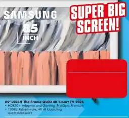 The Good Guys Samsung 85" LS03H The Frame QLED 4K Smart TV 2026 offer