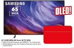 The Good Guys Samsung 65" OLED S85H 4K Smart AI TV 2026 offer